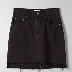 Aritzia - Wilfred free denim skirt NWT